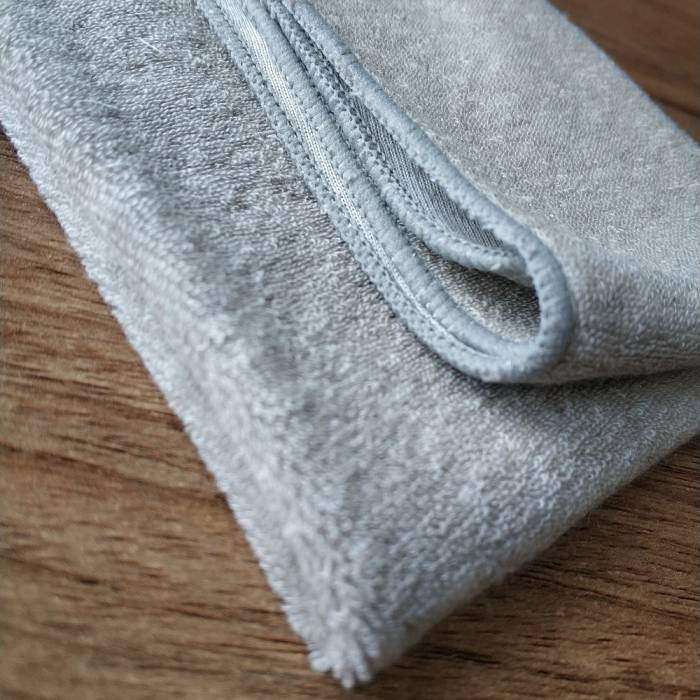 Antimicrobial Antibacterial Silver Fiber Small Size Square Towel